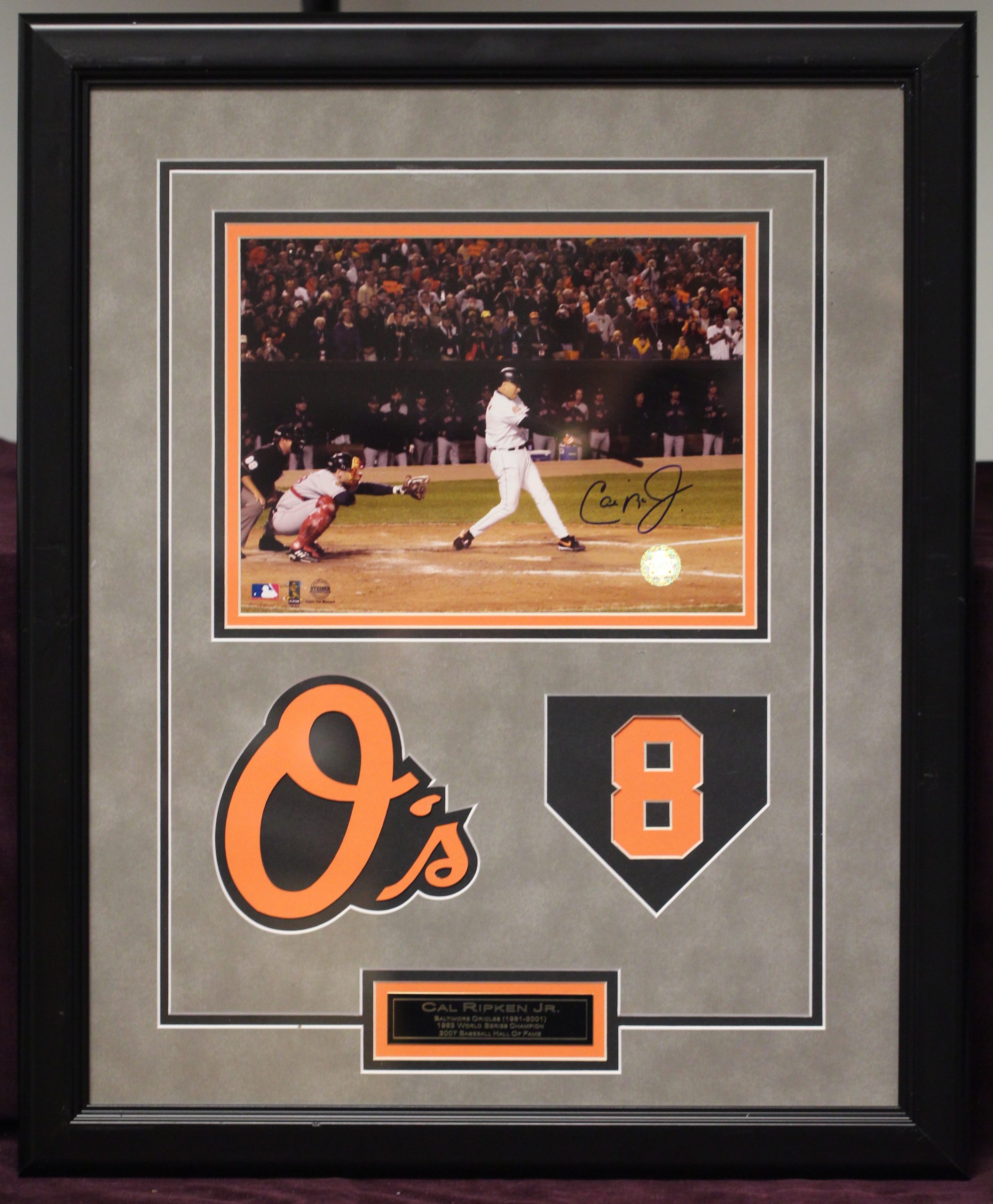 Buy Cal Ripken Jr Autographed Signed Framed Baltimore Orioles Online in  India 