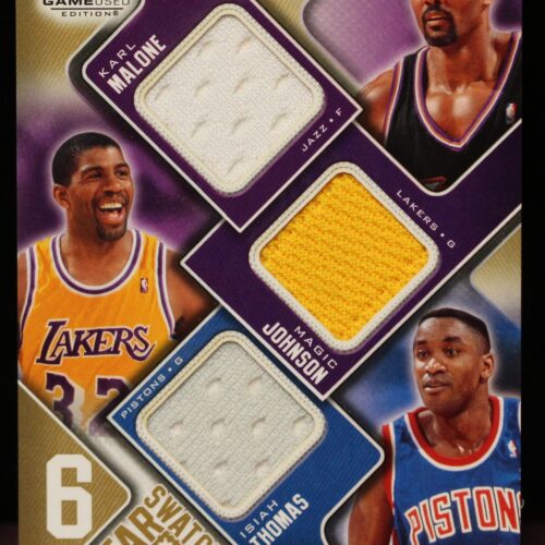 2009/10 NBA SP Game Used Tag Team Duals Jordan/Malone Jersey