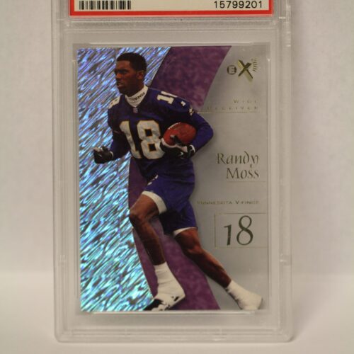 Lot Detail - 1998 SP Authentic #18 Randy Moss Rookie Card - PSA GEM MT 10